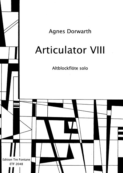 A. Dorwarth: Articulator VIII, Ablf