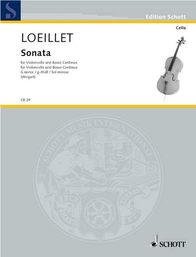 DL: J. Loeillet de Gant: Sonata g-Moll, VcKlav