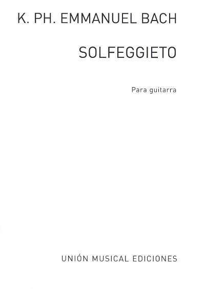C.P.E. Bach: Solfeggietto (Guitar), Git