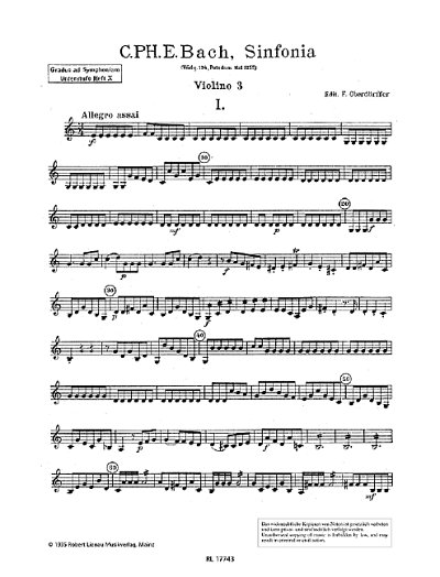 DL: O. Fritz: Gradus ad Symphoniam Unterstufe, Schulo (Vl3)
