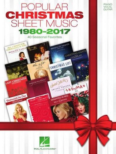Popular Christmas Sheet Music - 1980-2017, GesKlavGit