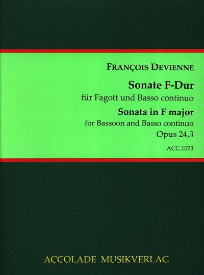F. Devienne: Sonate F-Dur Op 24/3 (6 Sonaten Op 24)