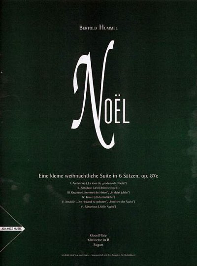B. Hummel: Noel Op 87 E - Eine Kleine Weihnachtliche Suite
