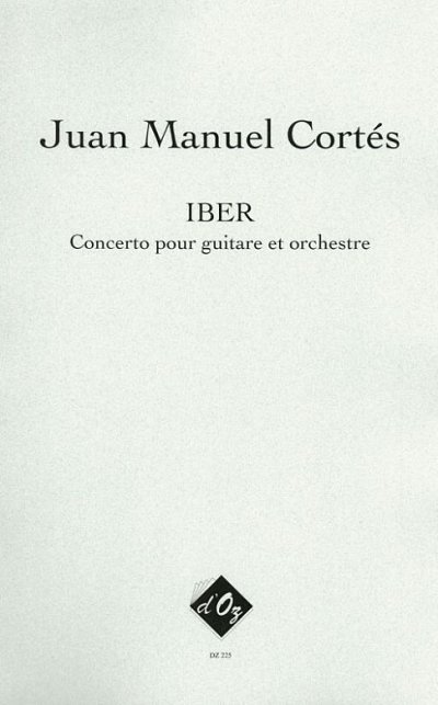 IBER - Concerto pour guitare et orchestre, GitOrch