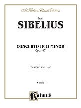 DL: J. Sibelius: Sibelius: Concerto in D Mino, VlKlav (Klavp