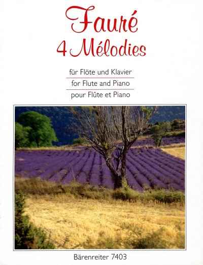 G. Fauré: 4 Mélodies, FlKlav (SppaSti)