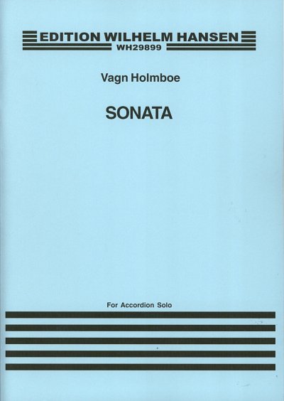 V. Holmboe: Vagn Holmboe: Sonata For Accordion Op.143a, Akk