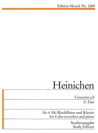 J.D. Heinichen: Concerto a 8, 4AblfKlav (Pa+St)