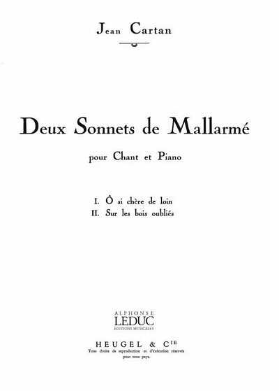 2 Sonnets De Mallarme