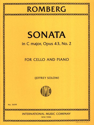 B. Romberg: Sonata in C major op. 43/2, VcKlav (KlavpaSt)