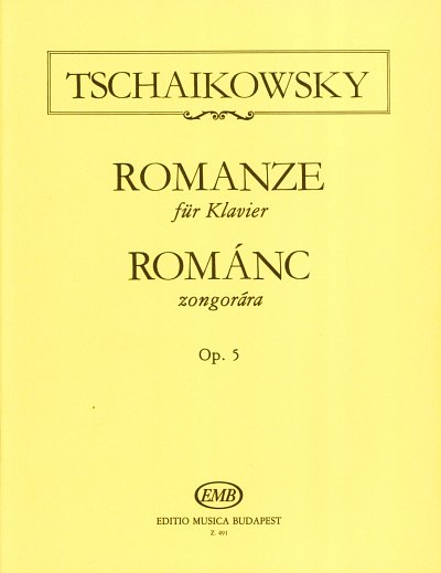P.I. Tschaikowsky: Romanze op. 5, Klav