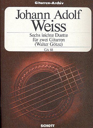 W.J. Adolf: Sechs leichte Duette , 2Git