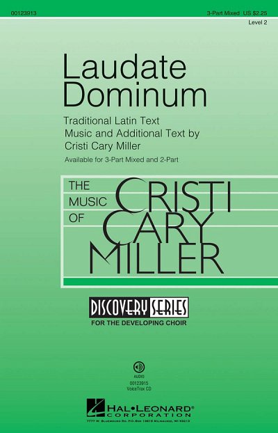 C.C. Miller: Laudate Dominum, Ch3Klav (Chpa)