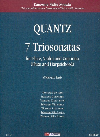 J.J. Quantz: 7 Triosonate per Flauto, Violino e Basso Continuo 6