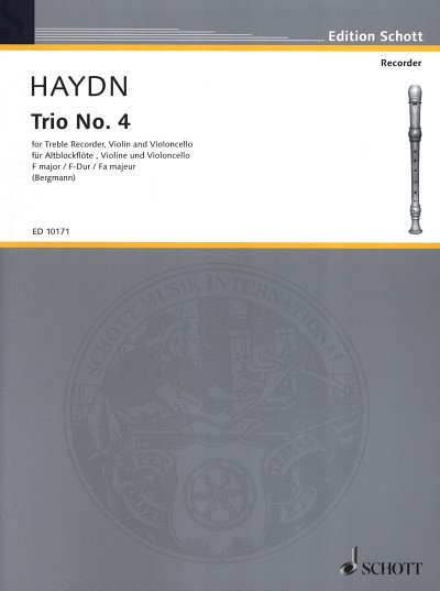 J. Haydn: Trio No. 4 F-Dur op. 11/4 Hob. XI: 11  (Pa+St)