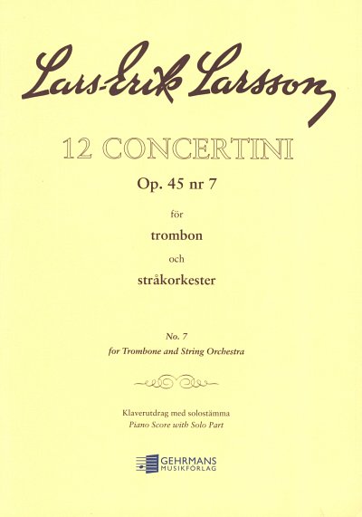 L.-E. Larsson: Concertino 7 Op 45