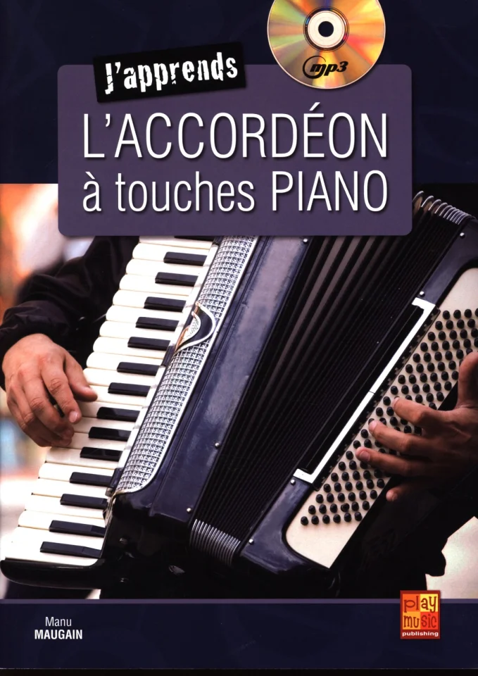M. Maugain: J'apprends l'accordéon à touches pian, Akk (+CD) (0)