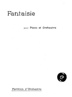 C. Debussy: Fantaisie, KlavOrch (Bu)