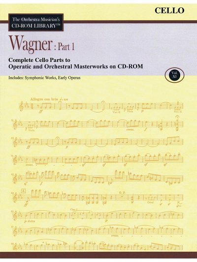 R. Wagner: Wagner: Part 1 - Volume 11, Vc (CD-ROM)