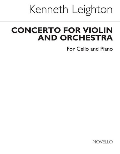 K. Leighton: Concerto For Cello, VcKlav (KlavpaSt)