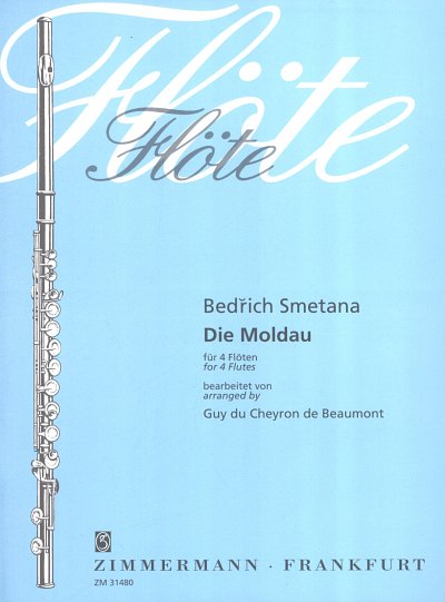 B. Smetana: Die Moldau, 4Fl (Pa+St)