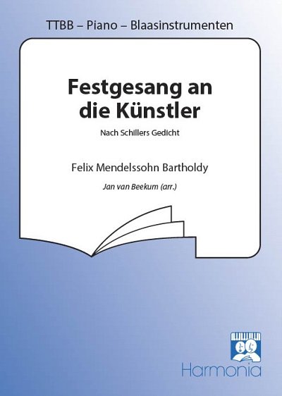 F. Mendelssohn Barth: Festgesang an die Künstler, Mch4Klav