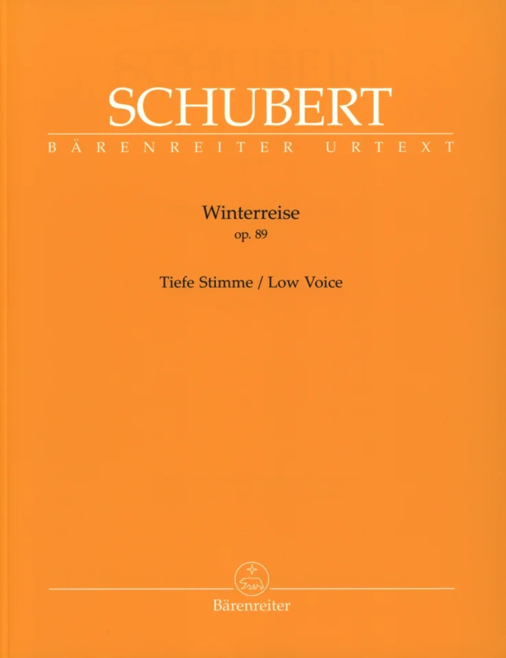 W. Dürr: Winterreise op. 89 D 911 - tiefe Stimme, GesTiKlav (0)