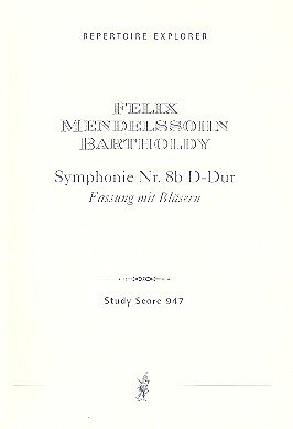 F. Mendelssohn Barth: Sinfonie Nr. 8 b D-Dur, Sinfo (Stp)