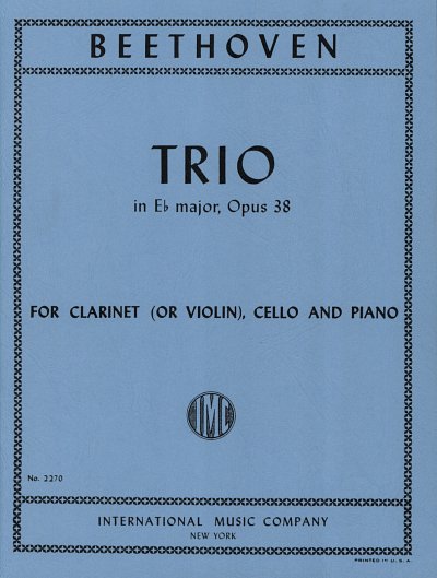 L. v. Beethoven: Trio Op. 38 Mi B (Bu)