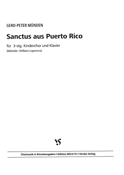 G. Muenden: Sanctus aus Puerto Rico