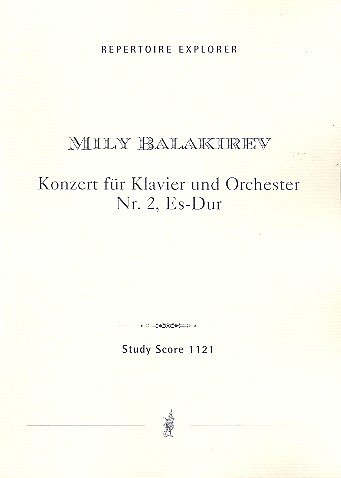 Konzert Es-Dur nr.2 für Klavier und Orcheste, KlavOrch (Stp)