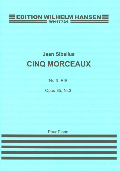J. Sibelius: Five Pieces Op.85 No.3 'Iris', Klav