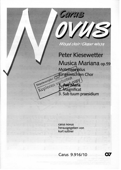Kiesewetter, Peter: Ave Maria aus 