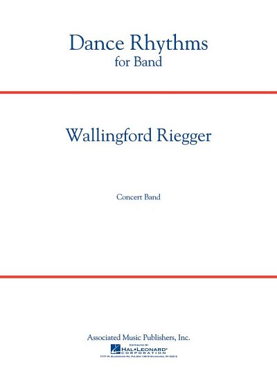 W. Riegger: Dance Rhythms for Band op. 58, Blaso (Part.)