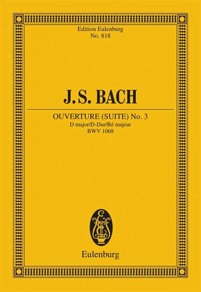 DL: J.S. Bach: Ouvertüre (Suite) Nr. 3, KamoBc (Stp)