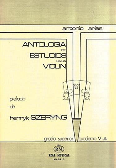A. Arias: Antología de estudios para violín 5 A, Viol