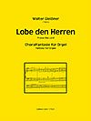 W. Gleißner: Choralfantasie über "Lobe den Herren"