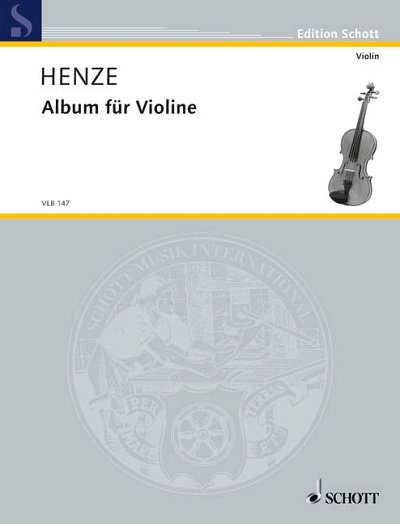 H.W. Henze: Album for violin