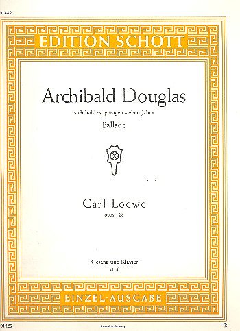 C. Loewe: Archibald Douglas op. 128 , GesTiKlav