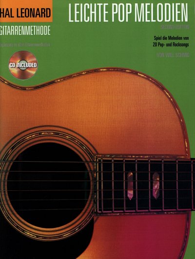 Hal Leonard Gitarrenmethode Leichte Pop Melodien, Git (+CD)
