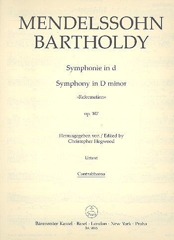 F. Mendelssohn Barth: Symphonie d-Moll op. 107, Sinfo (KB)