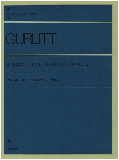 C. Gurlitt: Melodische Stücke op. 174, 2Klav