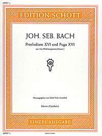 J.S. Bach: Praeludium XVI und Fuga XVI g-Moll BWV 861 , Klav