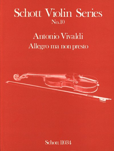 AQ: A. Vivaldi: Allegro ma non presto, VlKlav (Klav (B-Ware)