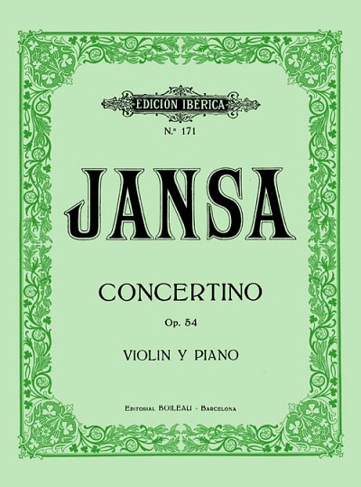 L. Jansa: Concertino op. 54, VlKlav (KlavpaSt)