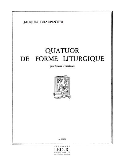 J. Charpentier: Jacques Charpentier: Quatuor de Form (Pa+St)
