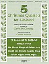 Five Christmas Quartets for 4-In-Hand