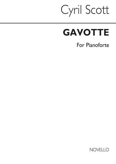C. Scott: Gavotte for Piano, Klav