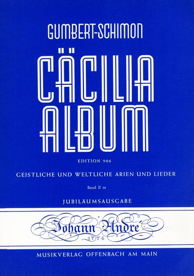 Cäcilia Album 2, GesMKlav
