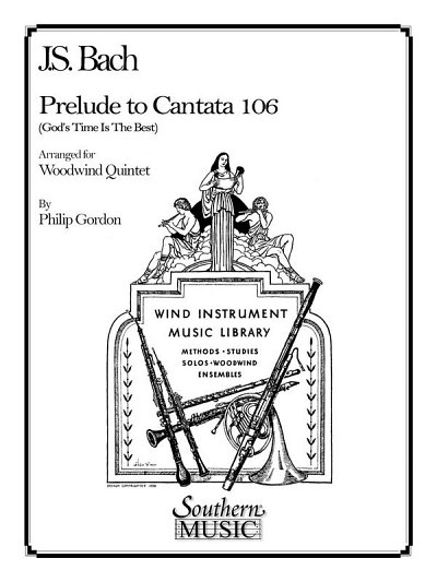 J.S. Bach: Prelude to Cantata 106, 5Hbl (Part.)